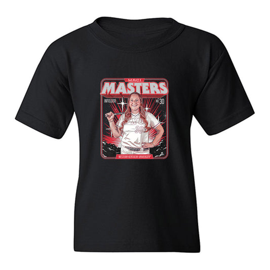 Western Kentucky - NCAA Softball - Card Inspired Youth T-Shirt-0