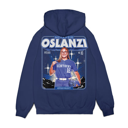 Kentucky - NCAA Softball : McKenzie Oslanzi - Fleece Hooded Sweatshirt-1