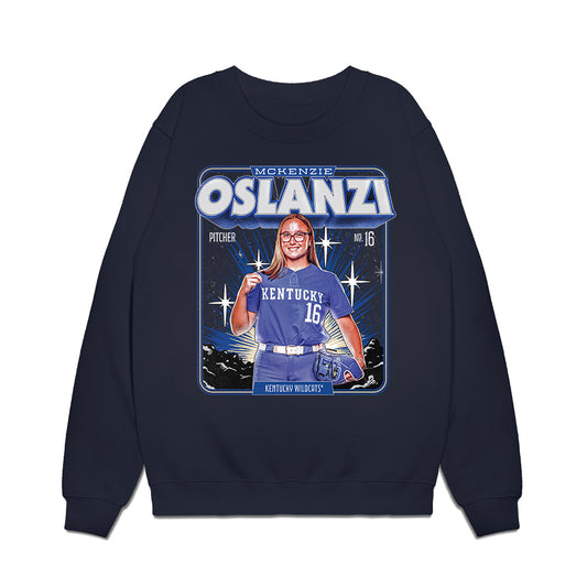Kentucky - NCAA Softball : McKenzie Oslanzi - Premium Crewneck Sweatshirt-0