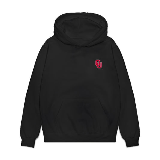 Oklahoma - NCAA Softball : Audrey Lowry - Collage Premium Hooded Sweatshirt-0