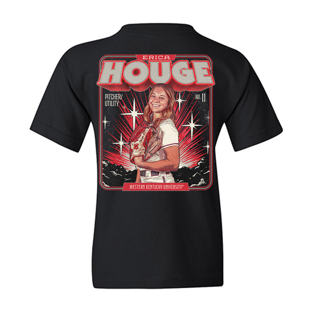 Western Kentucky - NCAA Softball : Erica Houge - Youth T-Shirt-1