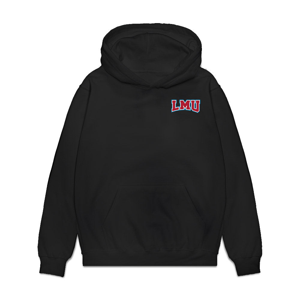 LMU - NCAA Softball : Jessie Gilbert - Collage Premium Hooded Sweatshirt-0