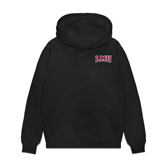 LMU - NCAA Softball : Jessie Gilbert - Collage Premium Hooded Sweatshirt-0