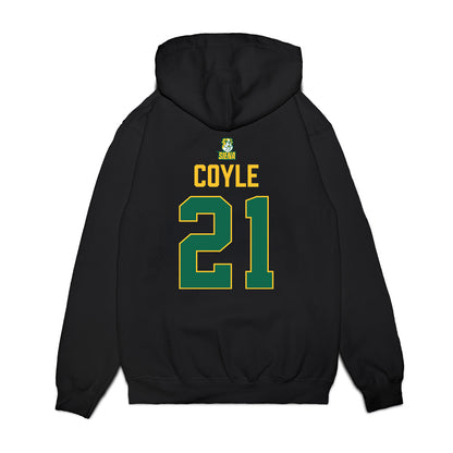Siena - NCAA Men's Basketball : Brendan Coyle - Conference Champions Premium Hooded Sweatshirt-1
