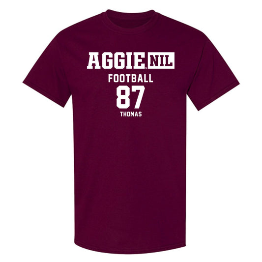 Texas A&M - NCAA Football : Houston Thomas - Aggies NIL Classic Shersey T-Shirt-0