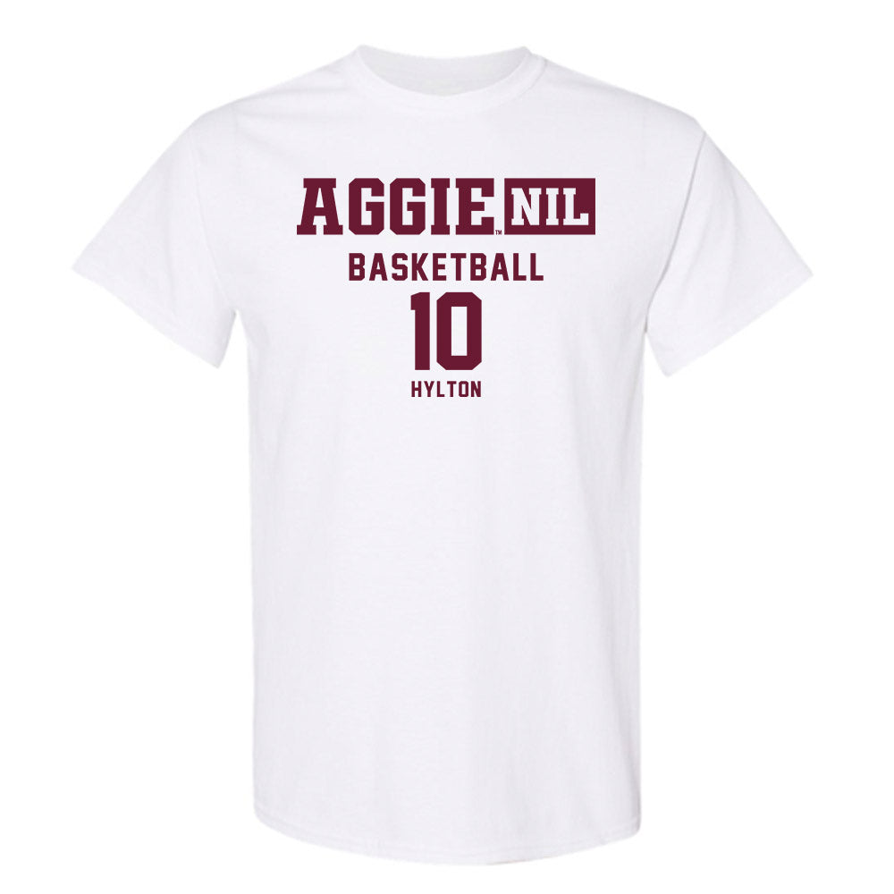 Texas A&M - NCAA Women's Basketball : Lemyah Hylton - Aggies NIL Classic Shersey T-Shirt-0