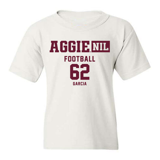 Texas A&M - NCAA Football : Marcus Garcia - Aggies NIL Classic Shersey Youth T-Shirt-0