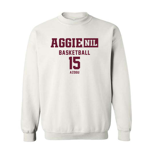Texas A&M - NCAA Women's Basketball : Ibifaa Azogu - Aggies NIL Classic Shersey Crewneck Sweatshirt-0