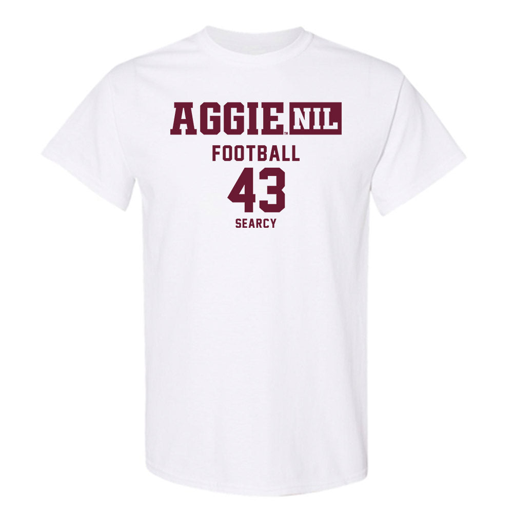 Texas A&M - NCAA Football : Jeremiah Searcy - Aggies NIL Classic Shersey T-Shirt-0