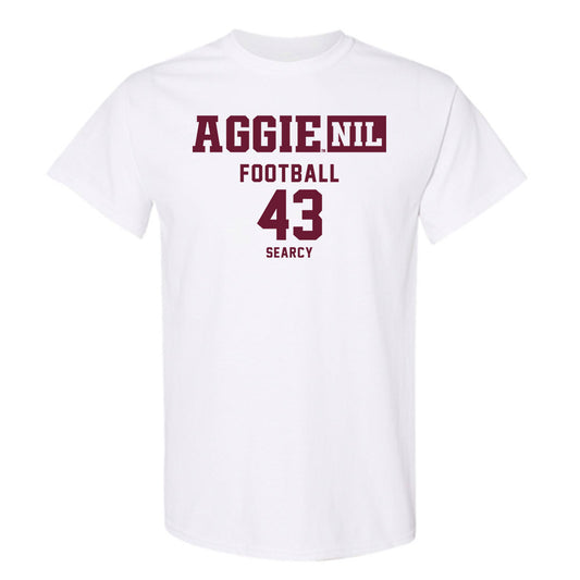 Texas A&M - NCAA Football : Jeremiah Searcy - Aggies NIL Classic Shersey T-Shirt-0