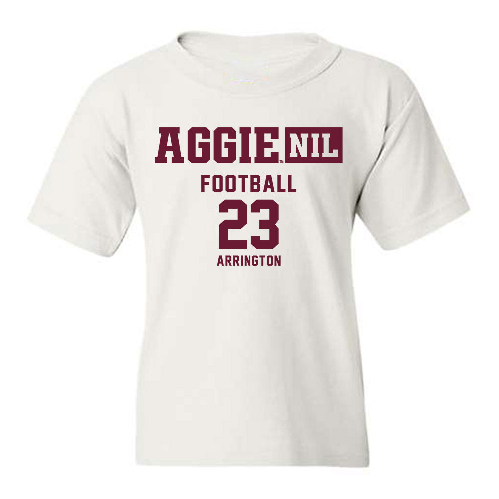 Texas A&M - NCAA Football : Brandon Arrington - Aggies NIL Classic Shersey Youth T-Shirt-0