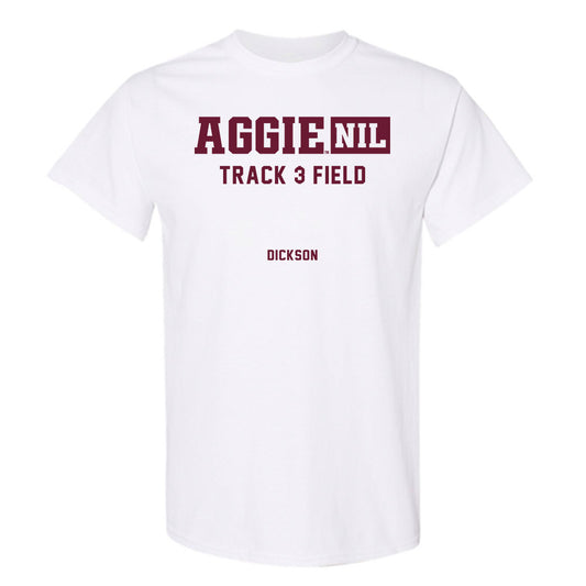 Texas A&M - NCAA Women's Track & Field : Camryn Dickson - Aggies NIL Classic Shersey T-Shirt-0