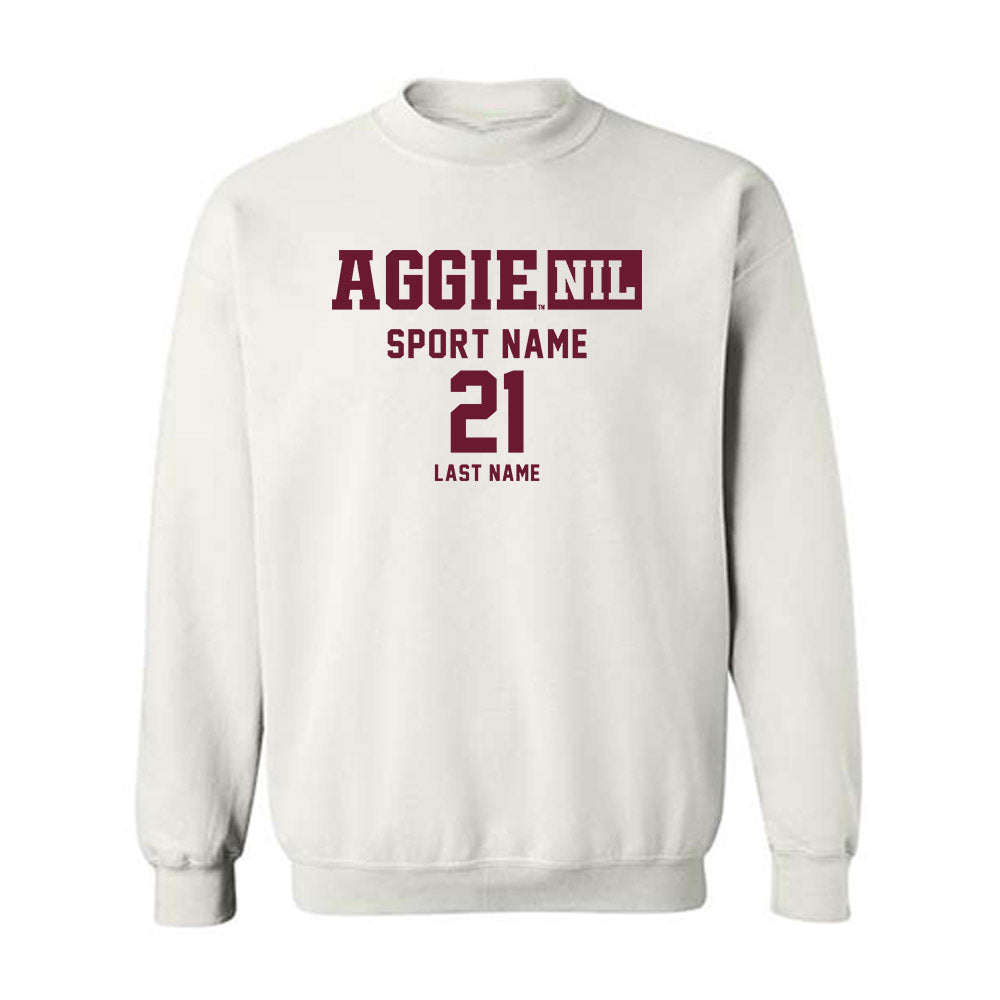 Texas A&M - NCAA Women's Soccer : Holly Storer - Aggies NIL Classic Shersey Crewneck Sweatshirt-0
