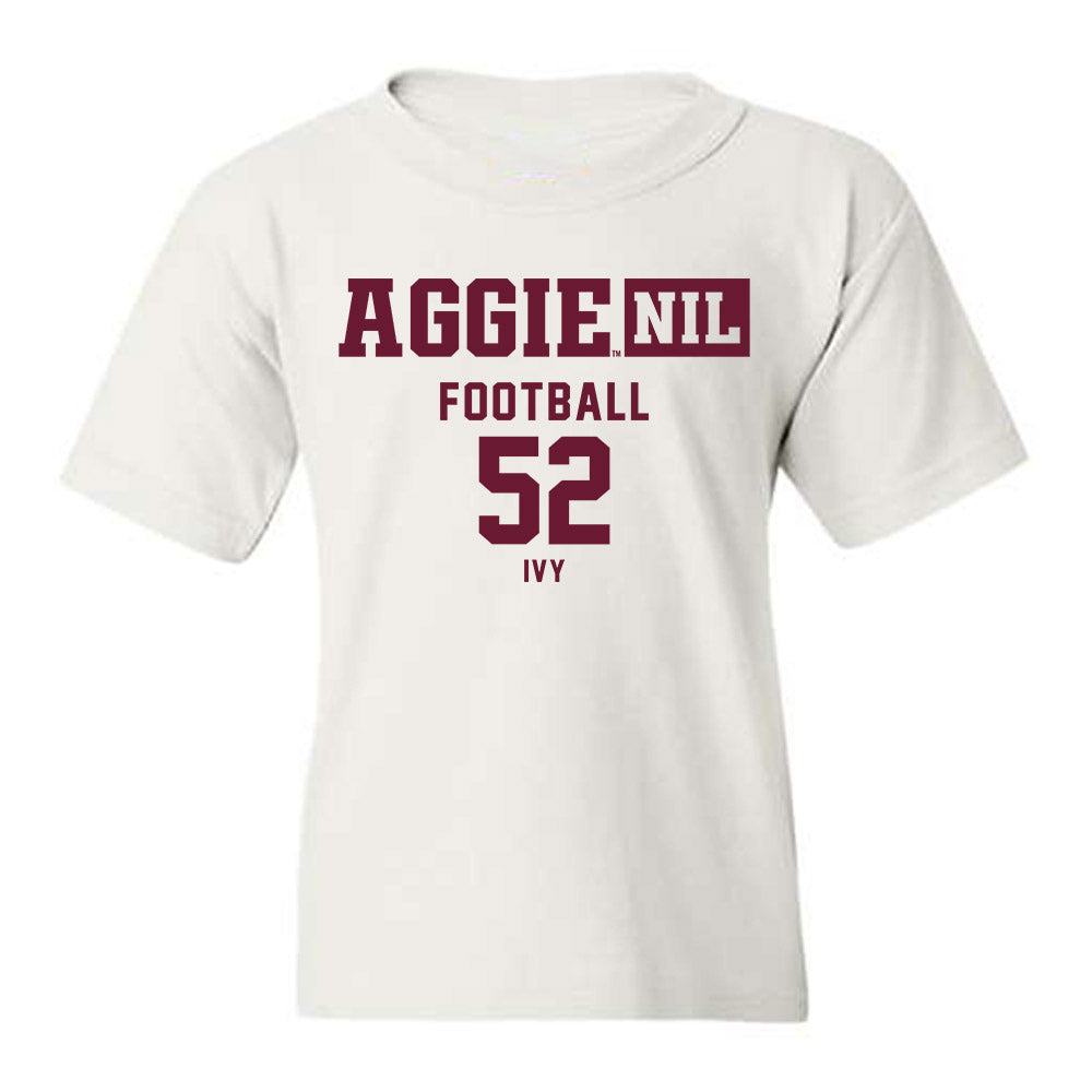 Texas A&M - NCAA Football : Blake Ivy - Aggies NIL Classic Shersey Youth T-Shirt-0