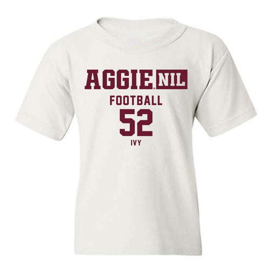 Texas A&M - NCAA Football : Blake Ivy - Aggies NIL Classic Shersey Youth T-Shirt-0