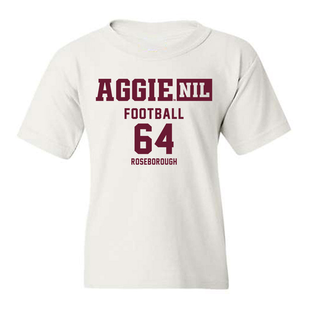 Texas A&M - NCAA Football : Samuel Roseborough - Aggies NIL Classic Shersey Youth T-Shirt-0