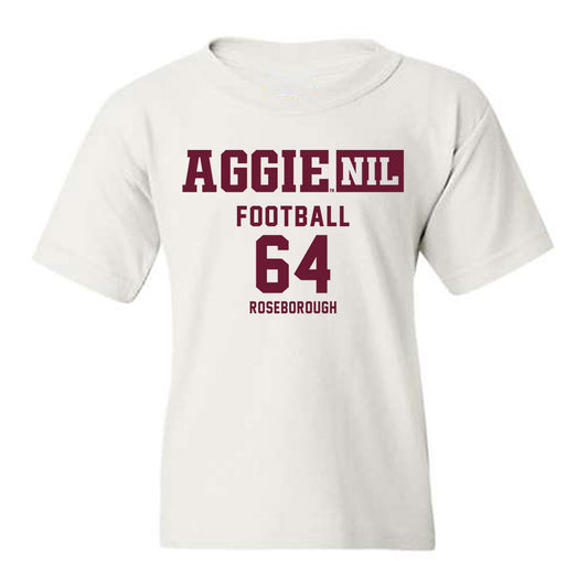 Texas A&M - NCAA Football : Samuel Roseborough - Aggies NIL Classic Shersey Youth T-Shirt-0