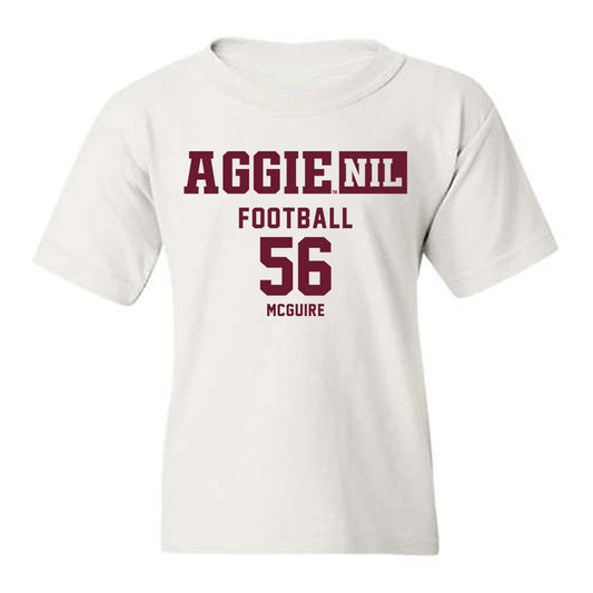 Texas A&M - NCAA Football : Nelson Mcguire - Aggies NIL Classic Shersey Youth T-Shirt-0