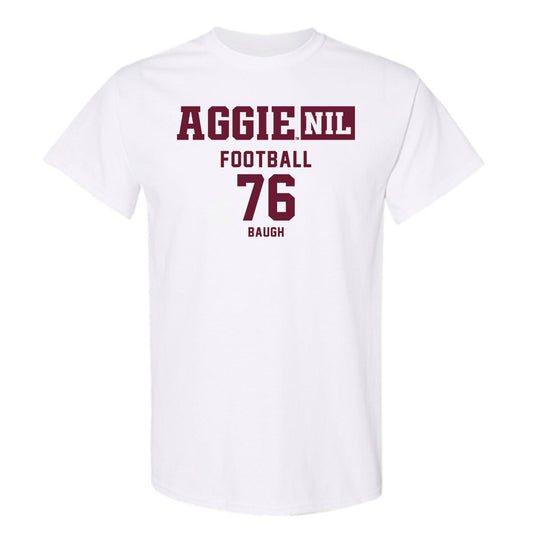 Texas A&M - NCAA Football : Trovon Baugh - Aggies NIL Classic Shersey T-Shirt-0