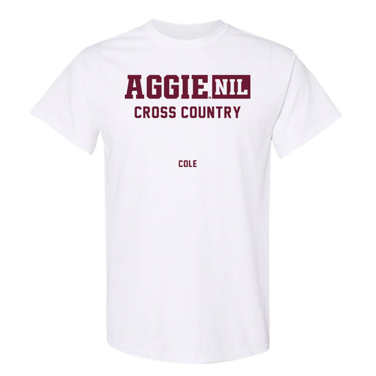 Texas A&M - NCAA Women's Cross Country : Ava Cole - Aggies NIL Classic Shersey T-Shirt-0