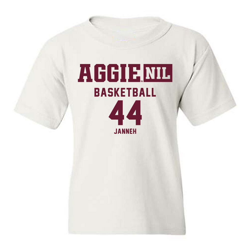 Texas A&M - NCAA Women's Basketball : Fats Janneh - Aggies NIL Classic Shersey Youth T-Shirt-0