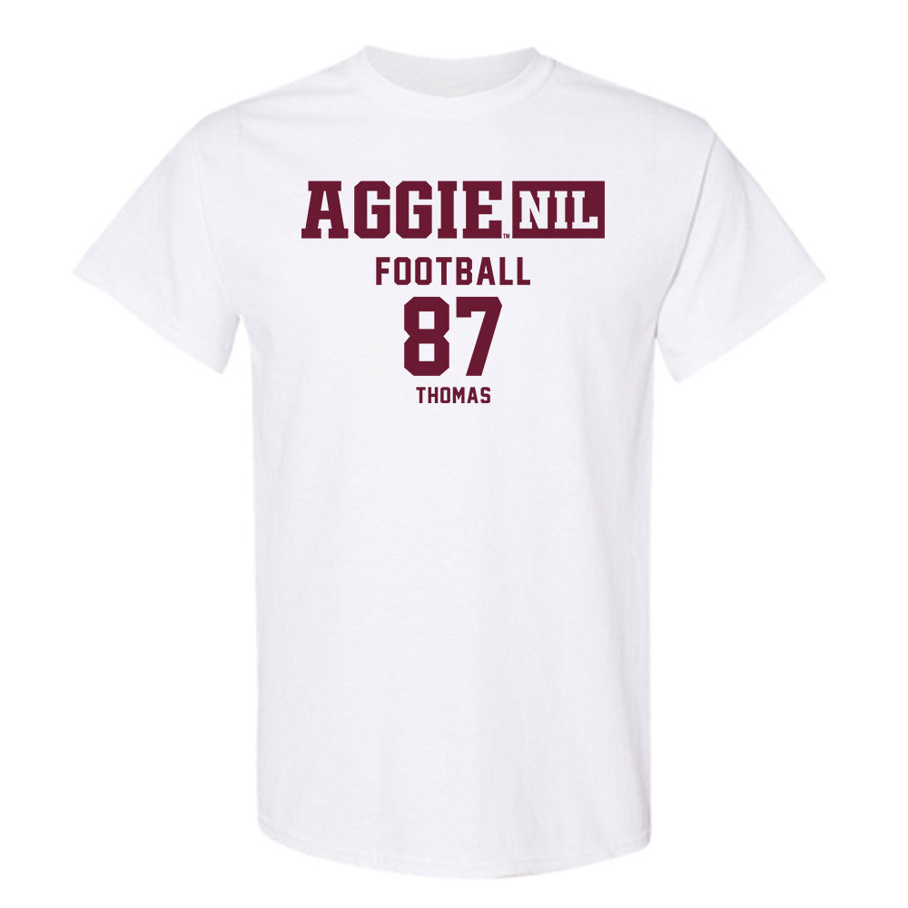 Texas A&M - NCAA Football : Houston Thomas - Aggies NIL Classic Shersey T-Shirt-0