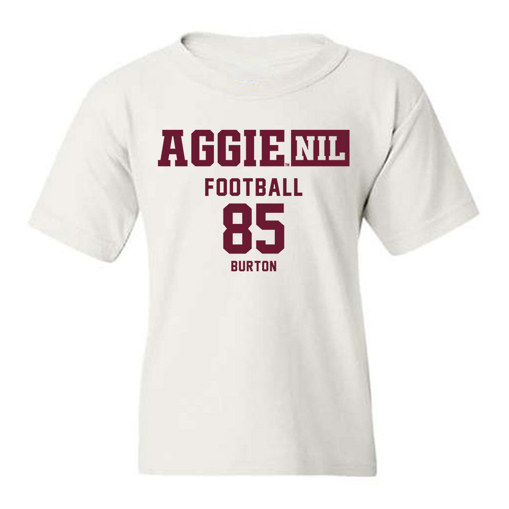 Texas A&M - NCAA Football : Chase Burton - Aggies NIL Classic Shersey Youth T-Shirt-0
