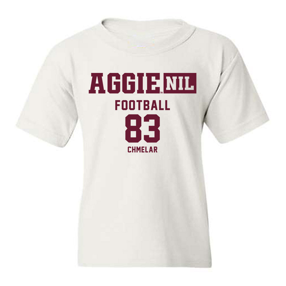 Texas A&M - NCAA Football : Colton Chmelar - Aggies NIL Classic Shersey Youth T-Shirt-0