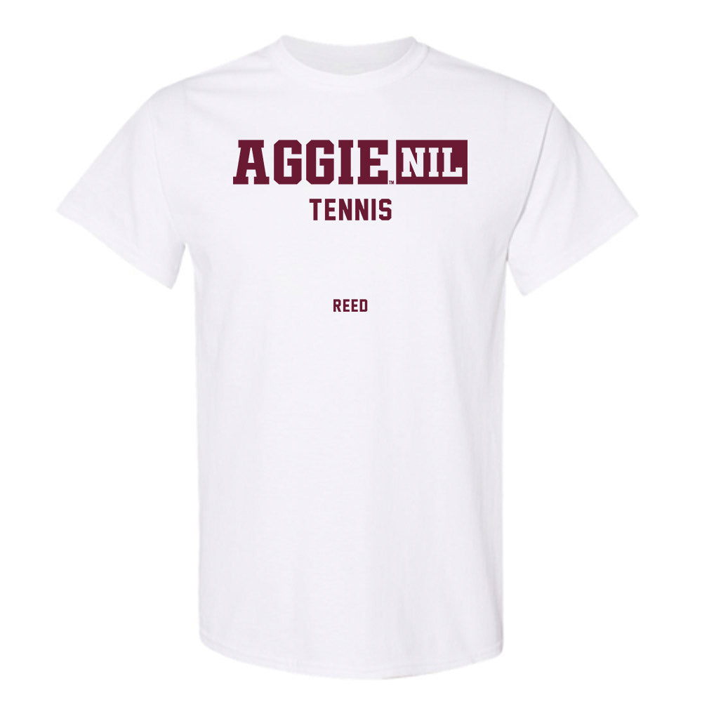 Texas A&M - NCAA Women's Tennis : Lexington Reed - Aggies NIL Classic Shersey T-Shirt-0