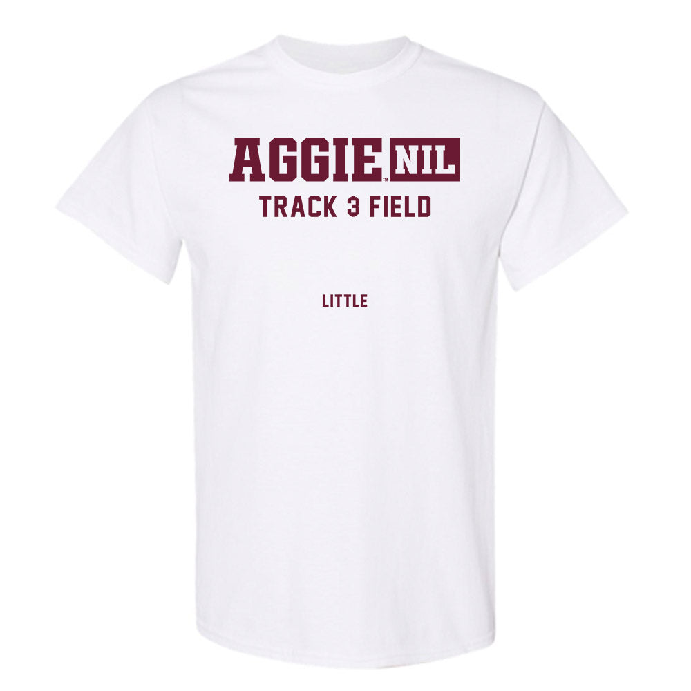 Texas A&M - NCAA Women's Track & Field : Emma Little - Aggies NIL Classic Shersey T-Shirt-0