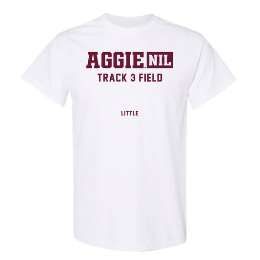 Texas A&M - NCAA Women's Track & Field : Emma Little - Aggies NIL Classic Shersey T-Shirt-0
