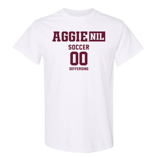 Texas A&M - NCAA Women's Soccer : Erica Defferding - Aggies NIL Classic Shersey T-Shirt-0