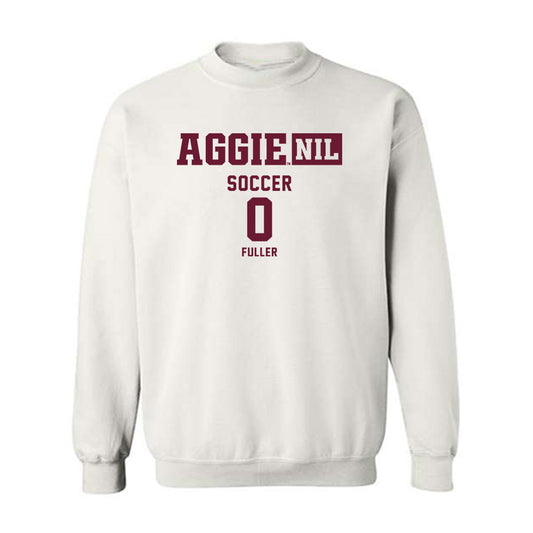 Texas A&M - NCAA Women's Soccer : Sydney Fuller - Aggies NIL Classic Shersey Crewneck Sweatshirt-0
