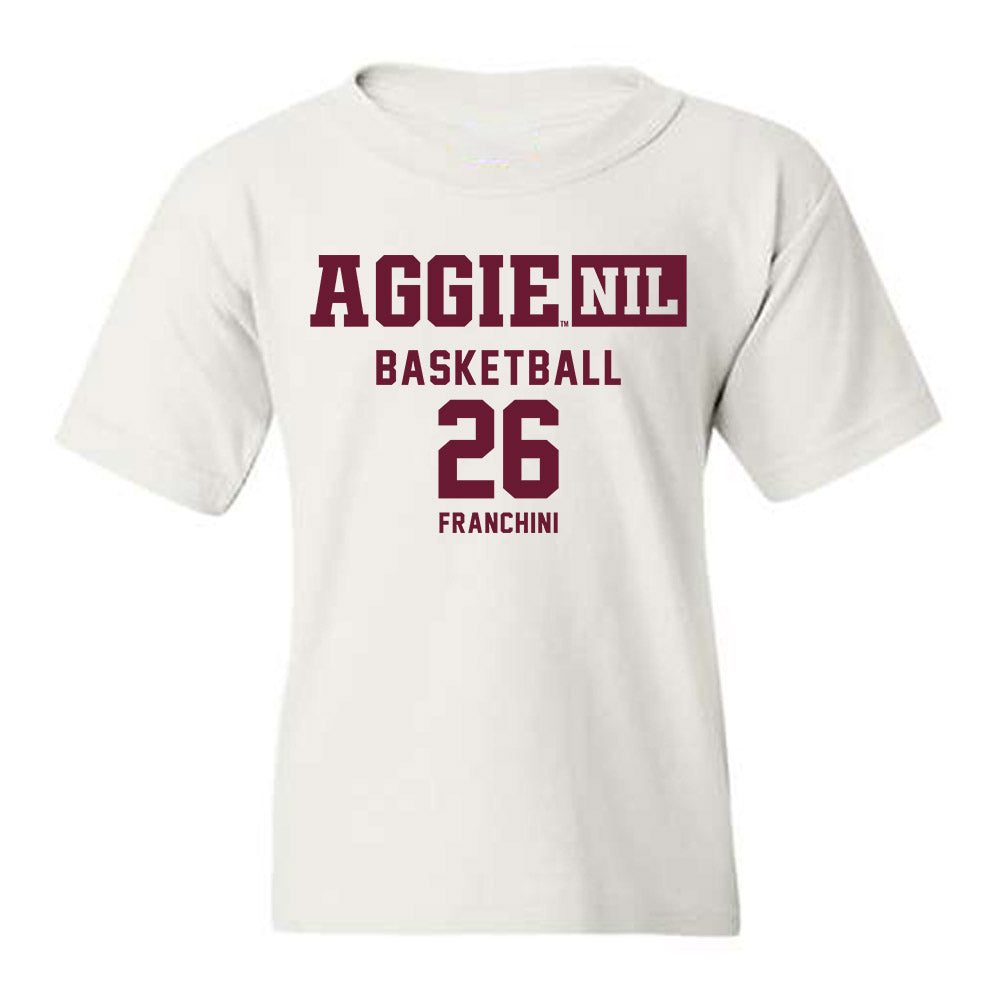 Texas A&M - NCAA Women's Basketball : Anita Franchini - Aggies NIL Classic Shersey Youth T-Shirt-0
