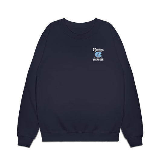 UNC - NCAA Womens Lacrosse - Team Roster Premium Crewneck Sweatshirt-0