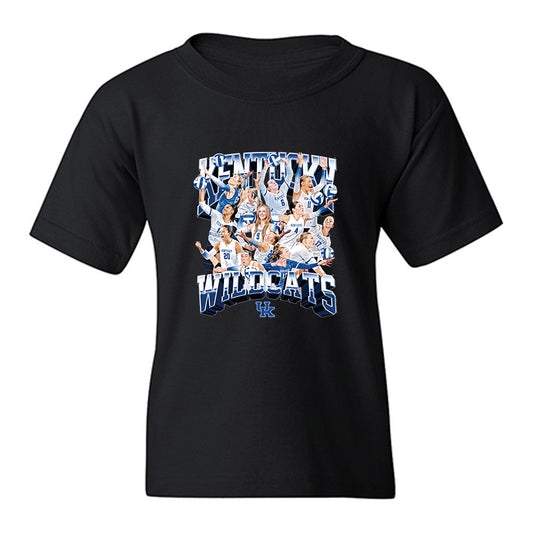 Kentucky - NCAA Women's Volleyball : Team Collage Youth T-Shirt-0