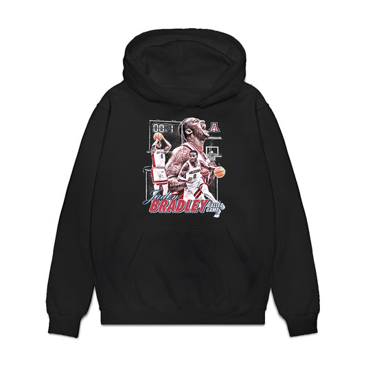 Arizona - NCAA Men's Basketball : Jaden Bradley - Called Game Premium Hooded Sweatshirt-0