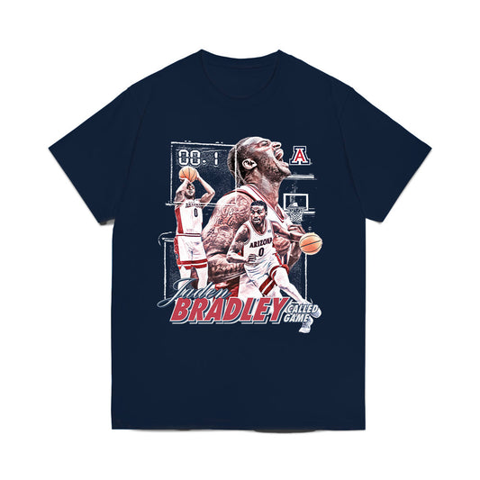 Arizona - NCAA Men's Basketball : Jaden Bradley - Called Game Comfort Colors T-Shirt-0