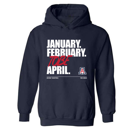 Arizona - NCAA Men's Basketball : Tobe Awaka - Tobe Madness Hooded Sweatshirt-0