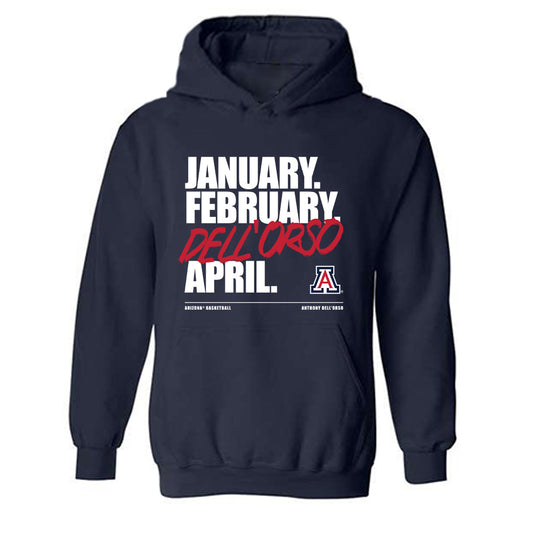 Arizona - NCAA Men's Basketball : Anthony Dell'Orso - Dell’orso Madness Hooded Sweatshirt-0