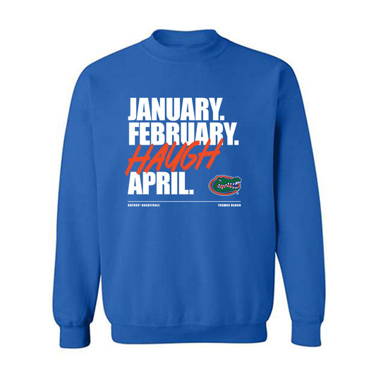 Florida - NCAA Men's Basketball : Thomas Haugh - Haugh Madness Crewneck Sweatshirt-0