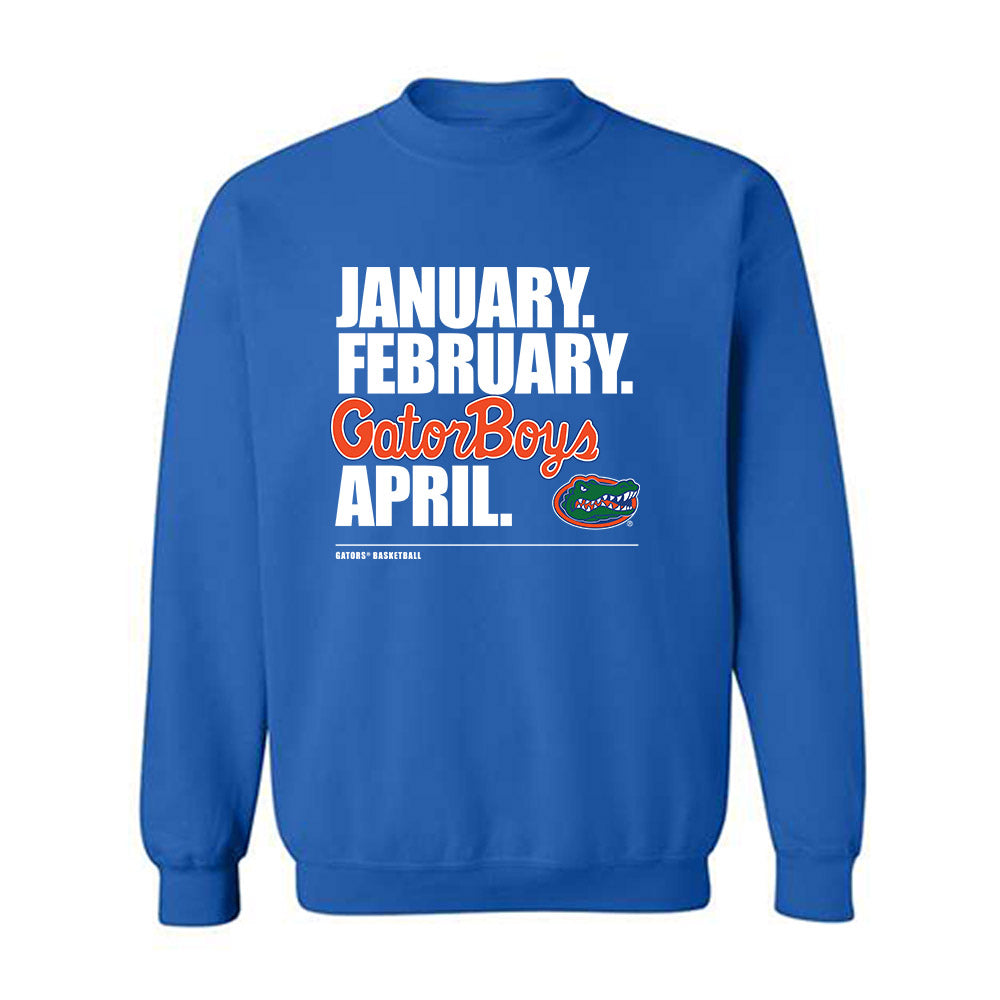 Florida - NCAA Men's Basketball : - Gator Boys Madness Crewneck Sweatshirt-0
