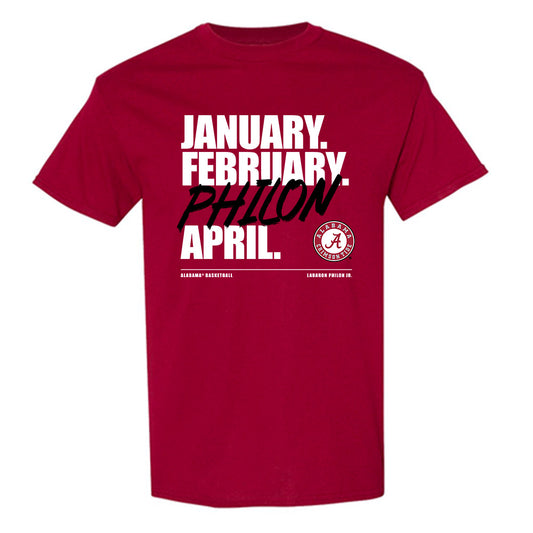 Alabama - NCAA Men's Basketball : Labaron Philon Jr. - Philon Madness T-Shirt-0