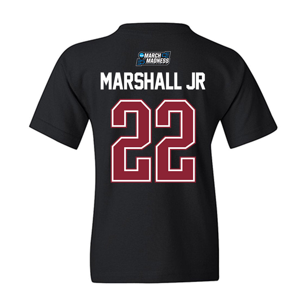 SCU - NCAA Men's Basketball : Carlos Marshall Jr - NCAA® March Madness® 2026 Youth T-Shirt-1