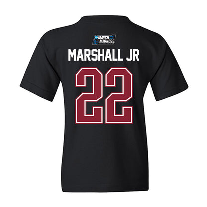 SCU - NCAA Men's Basketball : Carlos Marshall Jr - NCAA® March Madness® 2026 Youth T-Shirt-1