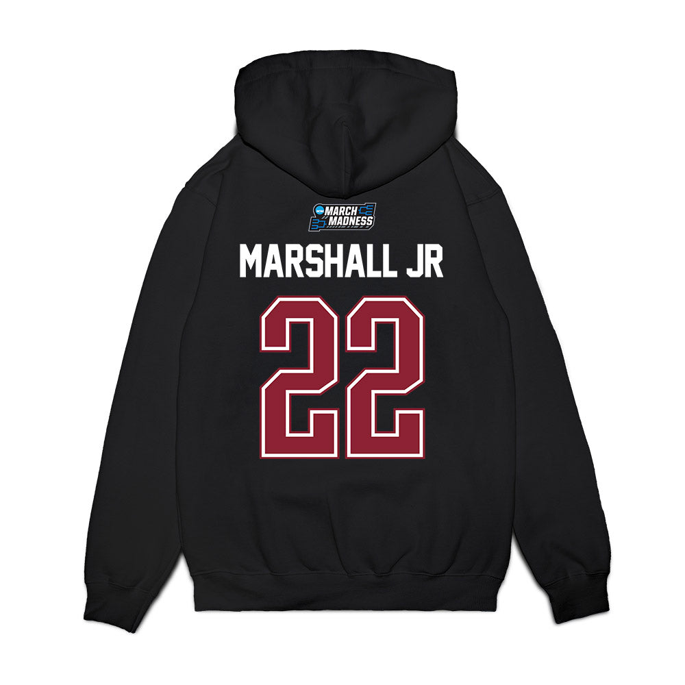 SCU - NCAA Men's Basketball : Carlos Marshall Jr - NCAA® March Madness® 2026 Premium Hooded Sweatshirt-1