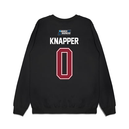 SCU - NCAA Men's Basketball : Brenton Knapper - NCAA® March Madness® 2026 Premium Crewneck Sweatshirt-1