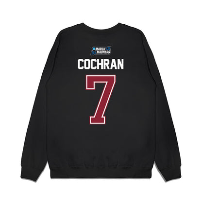 SCU - NCAA Men's Basketball : KJ Cochran - NCAA® March Madness® 2026 Premium Crewneck Sweatshirt-1