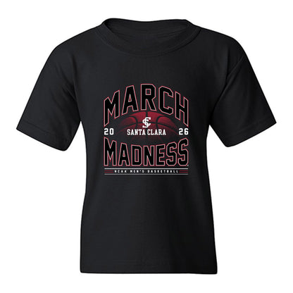 SCU - NCAA Men's Basketball : Francis Chukwudebelu - NCAA® March Madness® 2026 Youth T-Shirt-0