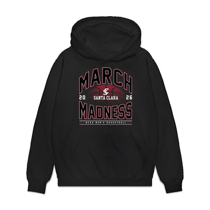 SCU - NCAA Men's Basketball : Aleksandar Gavalyugov - NCAA® March Madness® 2026 Premium Hooded Sweatshirt-0